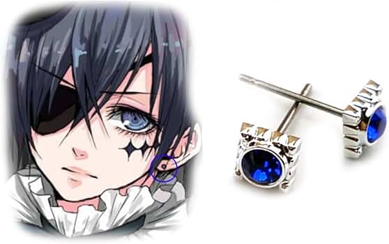 黒執事 シエル・ファントムハイヴ イヤホンジャックアクセサリー モバイル雑貨 シエル・ファントムハイヴ イヤホンジャック 「黒